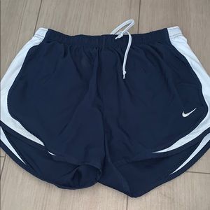 Navy Blue Nike Running Shorts (lined)